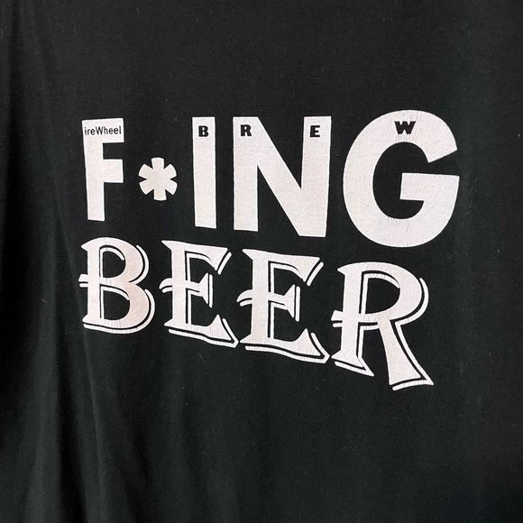 Mens Beer Shirt Size Large F*ing Beer - Picture 2 of 6